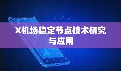X机场稳定节点技术研究与应用