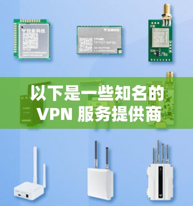 以下是一些知名的 VPN 服务提供商及其服务器分布的简要信息