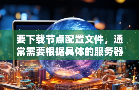 要下载节点配置文件,通常需要根据具体的服务器或系统类型,使用相应的方法。以下是一些常见的操作方法 要下载节点配置文件,通常需要根据具体的服务器或系统类型,使用相应的方法。以下是一些常见的操作方法