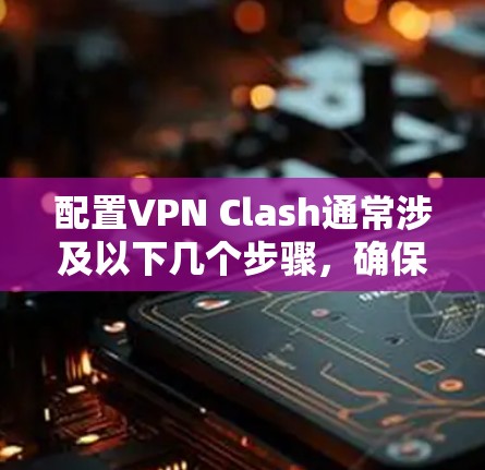 配置VPN Clash通常涉及以下几个步骤，确保每一步都仔细执行，以确保VPN服务器的正确运行和流量管理