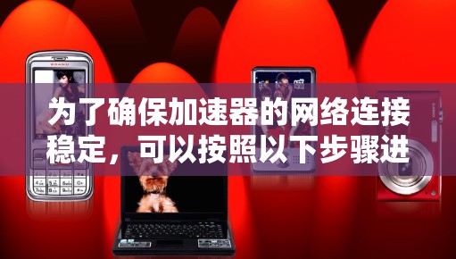 为了确保加速器的网络连接稳定，可以按照以下步骤进行