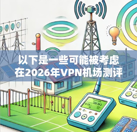 以下是一些可能被考虑在2026年VPN机场测评中评估的关键因素和趋势