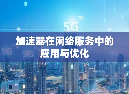 加速器在网络服务中的应用与优化