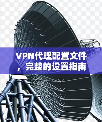 VPN代理配置文件,完整的设置指南 VPN代理配置文件,完整的设置指南