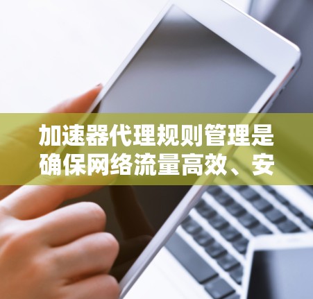 加速器代理规则管理是确保网络流量高效、安全地通过加速器（如负载均衡器或反向代理）进行处理的关键过程。以下是对加速器代理规则管理的详细分析
