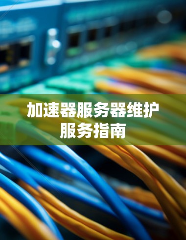 加速器服务器维护服务指南 加速器服务器维护服务指南
