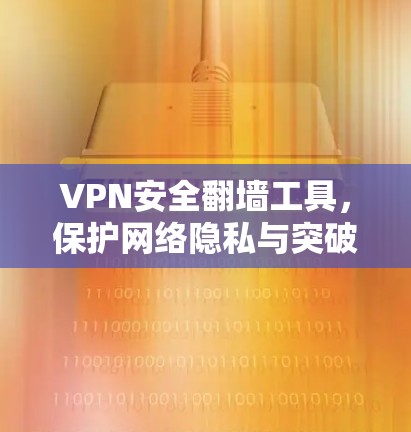 VPN安全翻墙工具，保护网络隐私与突破地域限制