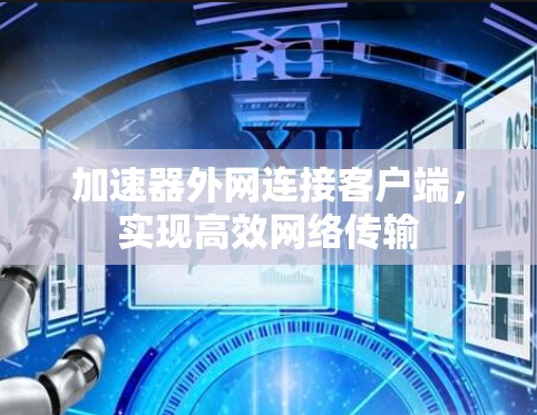加速器外网连接客户端，实现高效网络传输