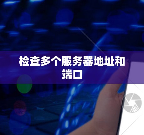 检查多个服务器地址和端口 检查多个服务器地址和端口