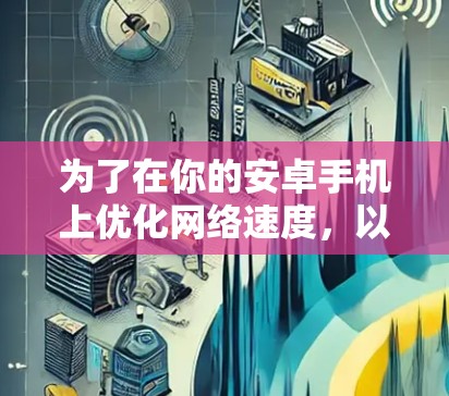 为了在你的安卓手机上优化网络速度，以下是一些建议和步骤，帮助你选择并使用合适的加速器