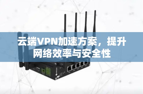 云端VPN加速方案，提升网络效率与安全性