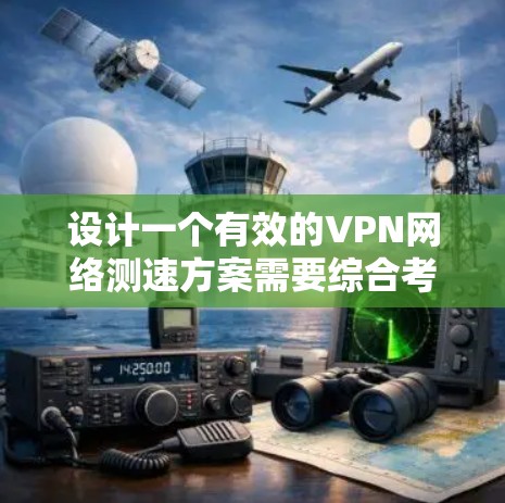 设计一个有效的VPN网络测速方案需要综合考虑多个方面,确保测试的全面性和准确性。以下是一个分步骤的测速方案 设计一个有效的VPN网络测速方案需要综合考虑多个方面,确保测试的全面性和准确性。以下是一个分步骤的测速方案