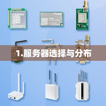 1.服务器选择与分布 1.服务器选择与分布