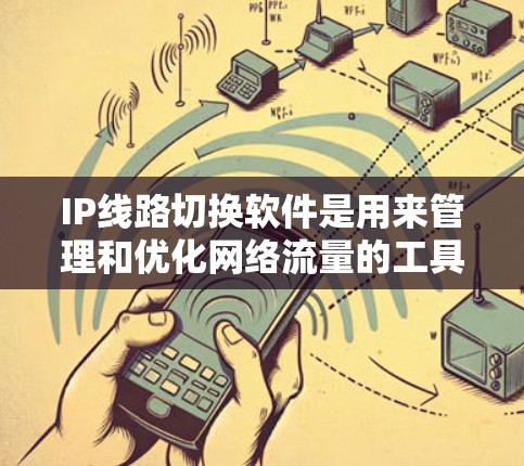 IP线路切换软件是用来管理和优化网络流量的工具，特别是在网络中出现设备故障或需要进行维护时，能够自动切换到备用设备，以确保网络的连续性和稳定性。以下是一些常见的IP线路切换软件和工具