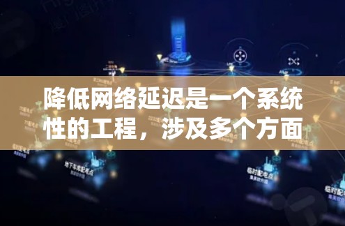 降低网络延迟是一个系统性的工程，涉及多个方面的调整和优化。以下是一些有效的方法和工具，可以帮助你逐步解决网络延迟问题