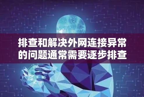 排查和解决外网连接异常的问题通常需要逐步排查，从简单到复杂的方法。以下是一个详细的解决步骤