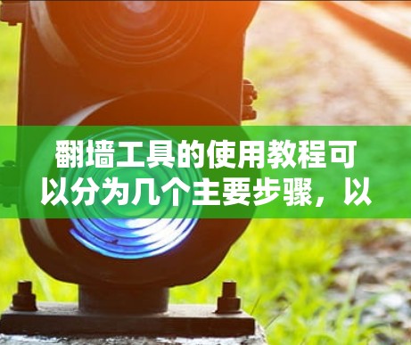 翻墙工具的使用教程可以分为几个主要步骤，以下是一个详细的指南