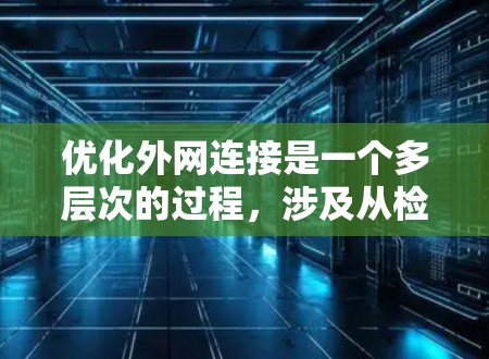 优化外网连接是一个多层次的过程，涉及从检测问题到加速、加密和安全防护等多个方面。以下是为不同用户群体（个人和企业）提供的工具和策略的分步指南