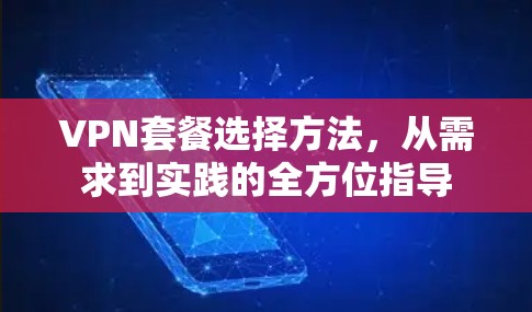 VPN套餐选择方法，从需求到实践的全方位指导