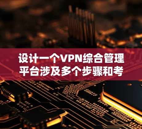 设计一个VPN综合管理平台涉及多个步骤和考虑因素，以下是一个详细的设计思路和实现方案