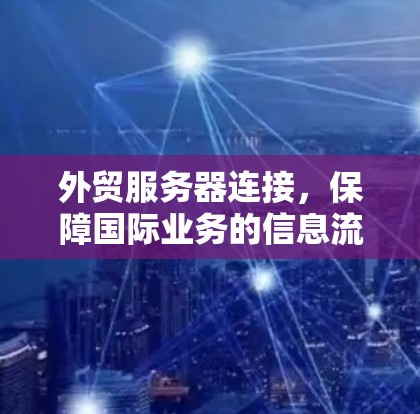 外贸服务器连接，保障国际业务的信息流畅