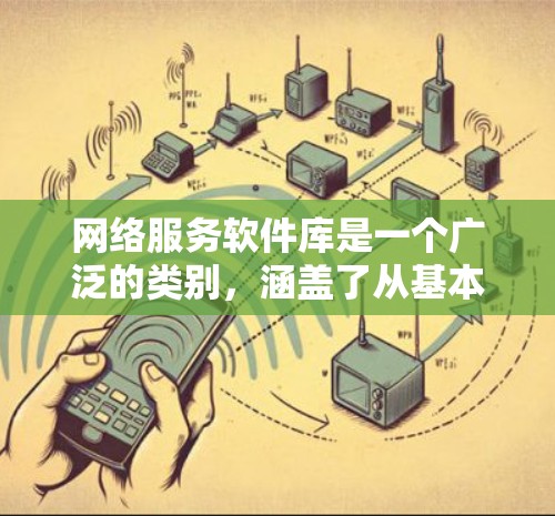 网络服务软件库是一个广泛的类别，涵盖了从基本的网络通信到复杂的实时通信、消息队列、云服务等多个方面。以下是一些常见的网络服务软件库及其用途