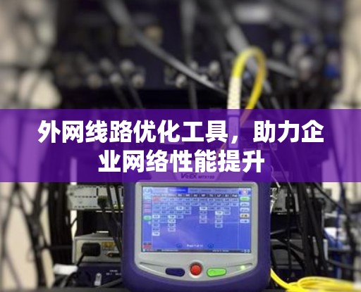 外网线路优化工具,助力企业网络性能提升